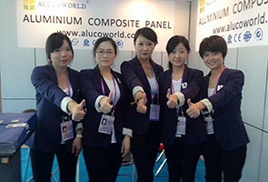 Alucoworld Team in Carton Fair