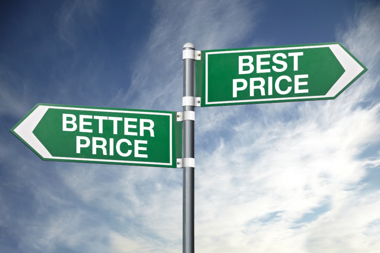better price or best price