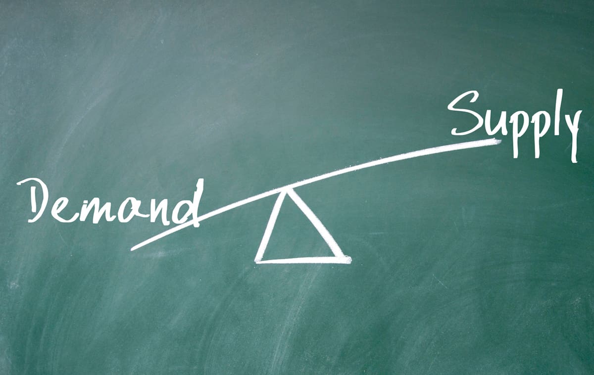 Supply Falls Short Of Demand
